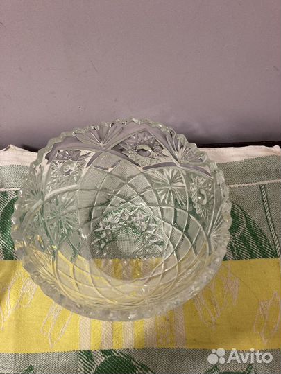 Хрустальная посуда СССР