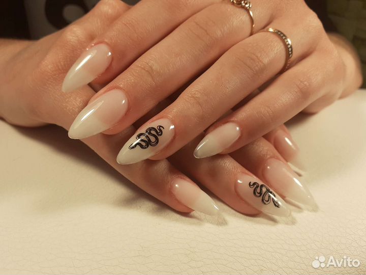 Наращивание ногтей, маникюр, гель-лак