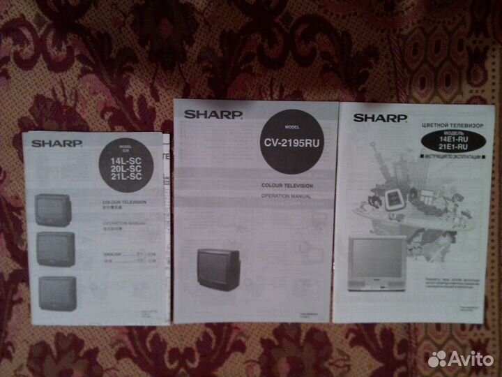 Инструкции к телевизорам Sharp