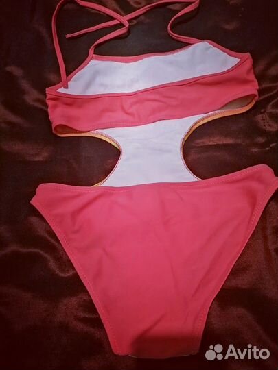 Купальник для девочек, Маша и медведь +шапка