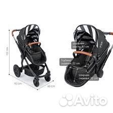 Коляска трансформер 2 в 1 бу