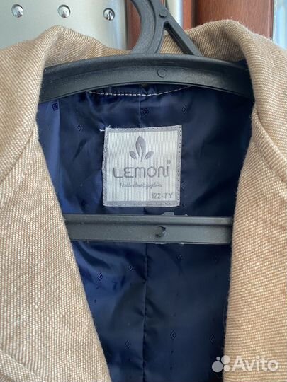 Пиджак детский 122