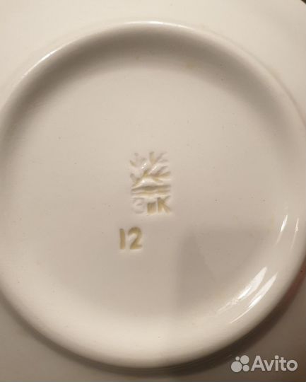 Тарелки винтаж