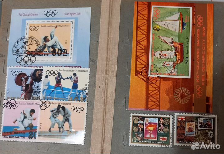 Почтовые марки из коллекции