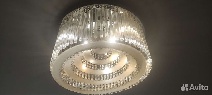 Люстра потолочная бу