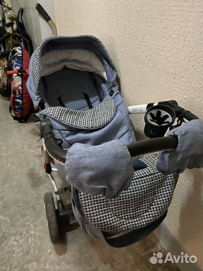 Коляска 2 в 1 adamex gloria