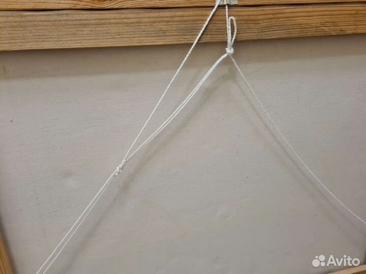 Картина маслом Оттепель