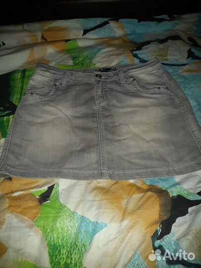 Юбка джинсовая