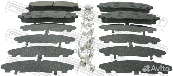 Колодки передние chrysler Voyager V/dodge Journey