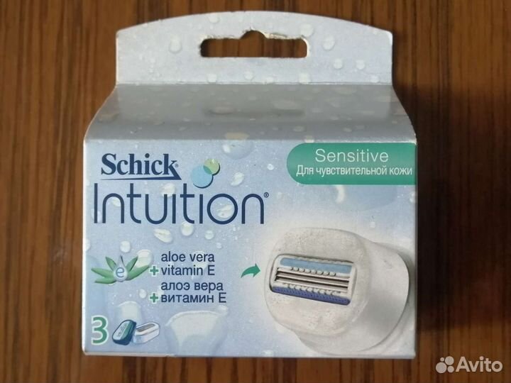 Сменные кассеты Schick Intuition
