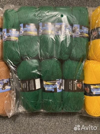 Пряжа новая деревенька