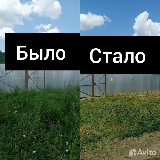Услуги покоса травы