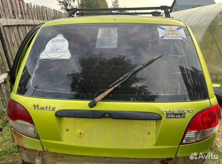 Кршка багажника daewoo matiz 2012