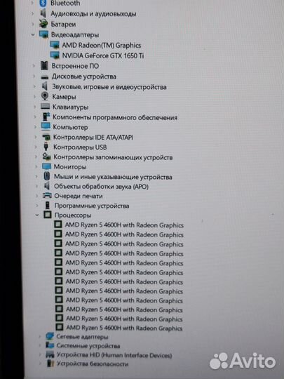 Ноутбук Acer 6ядер/16гигов/GTX 1650Ti 4Гб