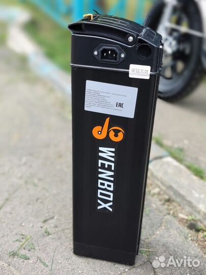 Электровелосипед monster (black X)