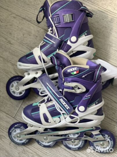 Ролики женские Roces 37разм., в отличном состоянии