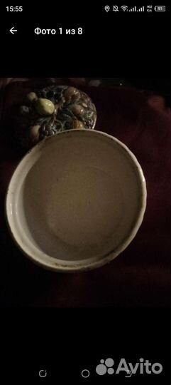 Конфетница и чайник декоративный