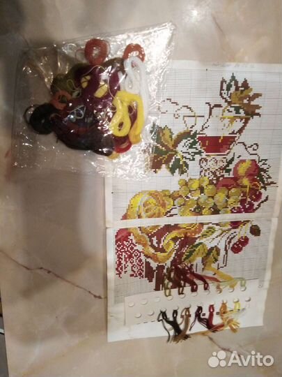 Вышивка крестом остатки наборов