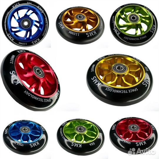 Колеса для трюкового самоката 100 мм, 110мм