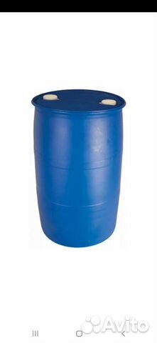 Бочка пластиковая 227 литров промытая