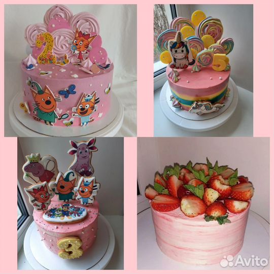 Торты, бенто, капкейки, трайфлы, меренга Псков