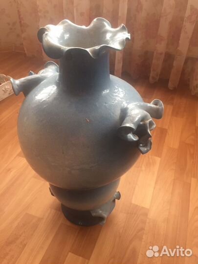 Ваза Напольная Авторская работа Фарфор