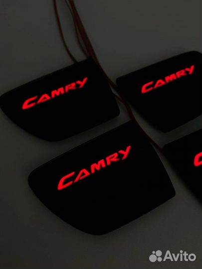 Led Подсветка дверных ручек салона Toyota Camry 30