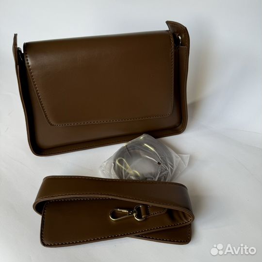Сумка женская трендовая коричневая
