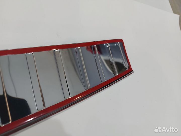 Накладка на задний бампер лада гранта фл 18+