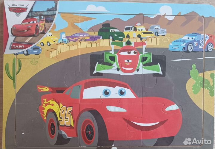 Азбука, пазлы деревянные новые