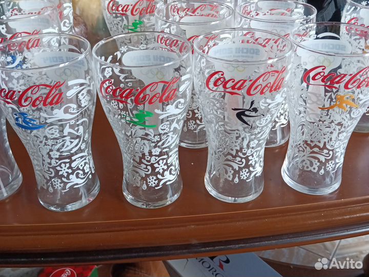 Стаканы Coca Cola в ас. sochi 2014