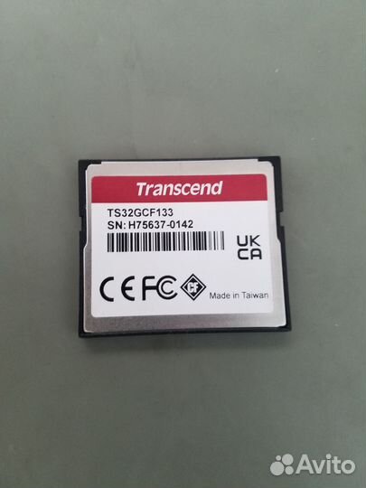 Compact flash Transcend 32gb