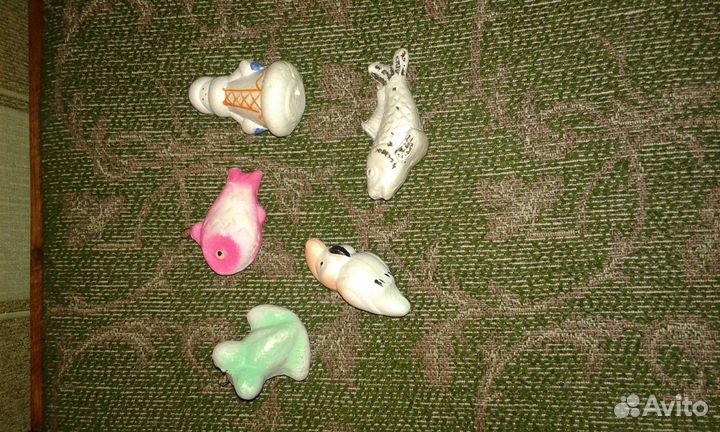 Новогодние игрушки СССР (цена за 5 штук)