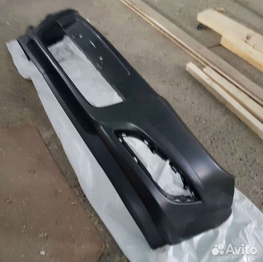 Губа юбка бампера Opel Astra H рестайл