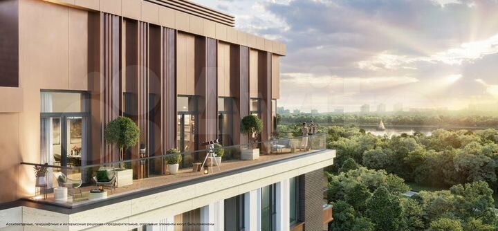 3-к. квартира, 120,4 м², 3/9 эт.