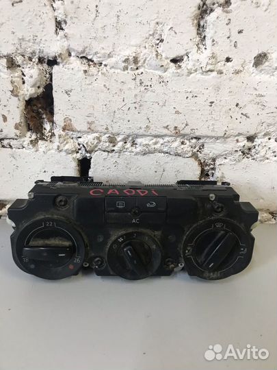 Блок управления отопителем VW Caddy 3 2004-2015