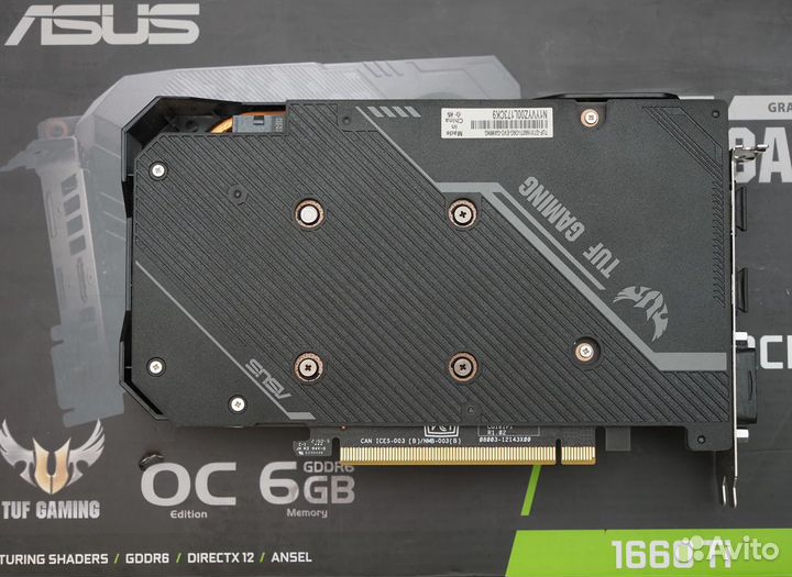 Asus GTX 1660 Ti TUF