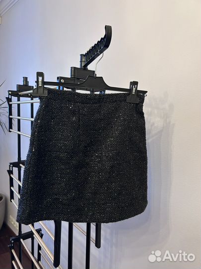 Юбка с пайетками