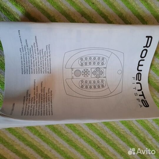 Массажная ванночка для ног Rowenta