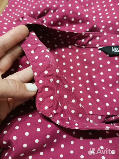 Рубашка хлопок ulla popken Турция р. 56/58