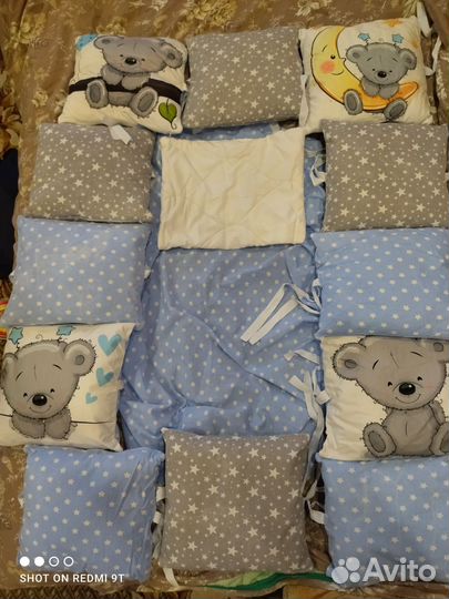 Детское постельное белье в детскую кроватку