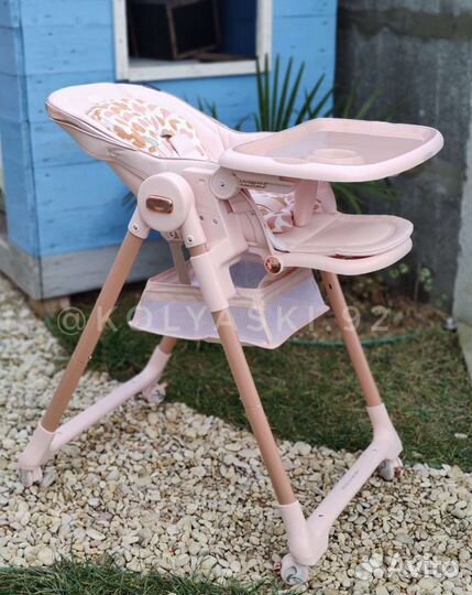 Стульчик для кормления Luxmom Q7 (Pink)
