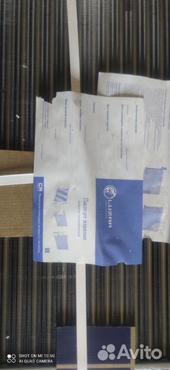 Радиатор охлаждения на priora