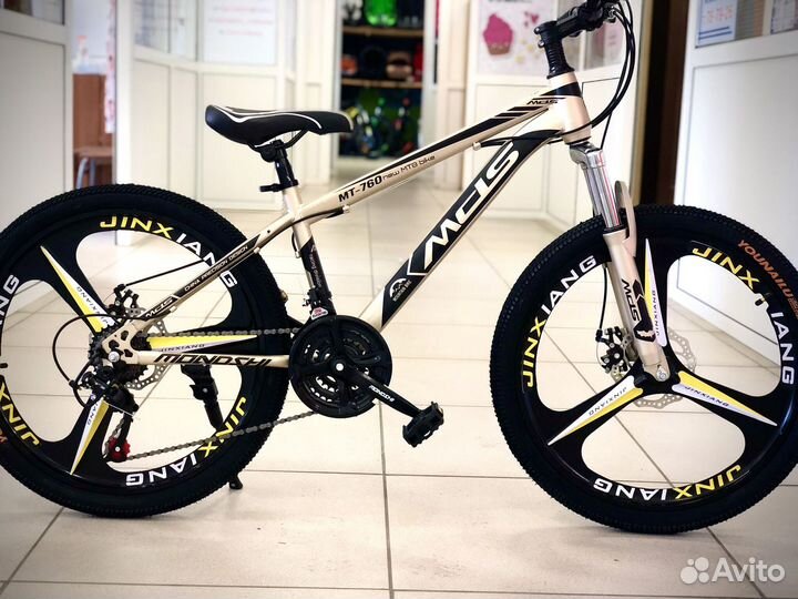 Скоростной велосипед 26 в Казани с литыми дисками