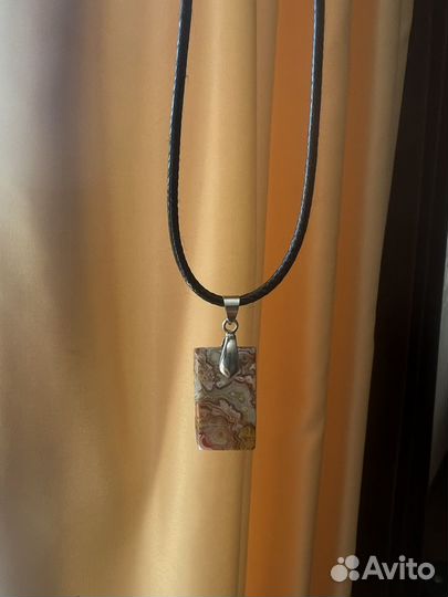 Мексиканский агат кулоны