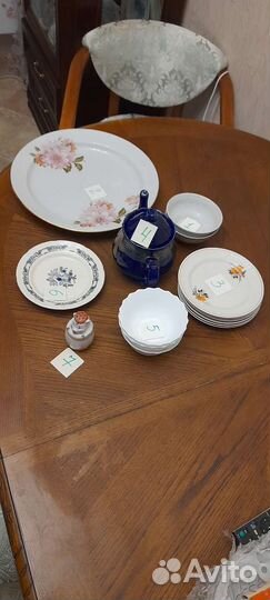 Тарелки салатники солонки блюдо