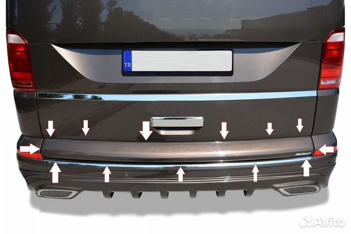 Дополнение к крышке багажника Volkswagen T6