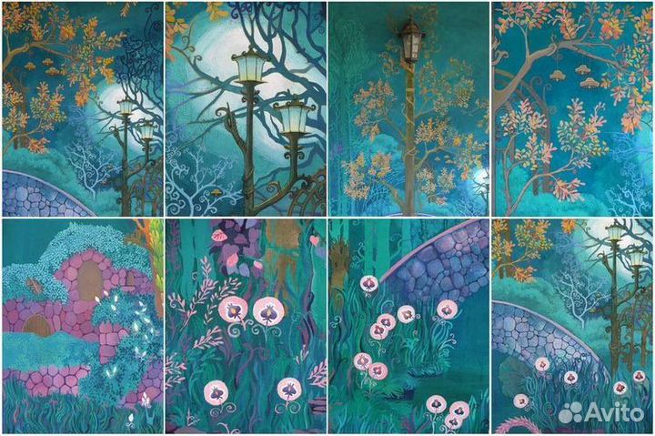 Роспись стен на заказ