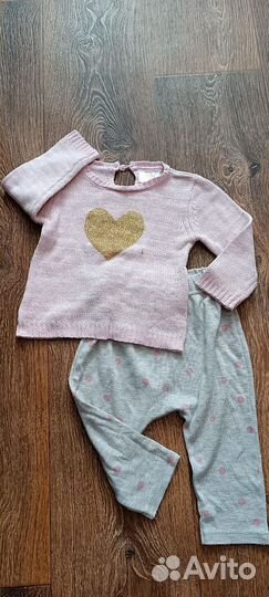 Пакет вещей теплых 74- 80