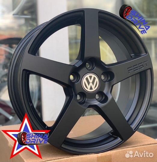 Диски VAG R16 5x100 Black Matt